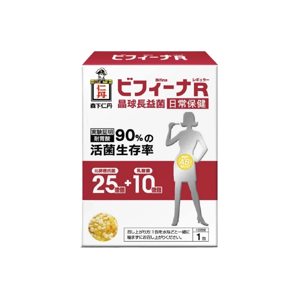 【森下仁丹】25+10晶球長益菌